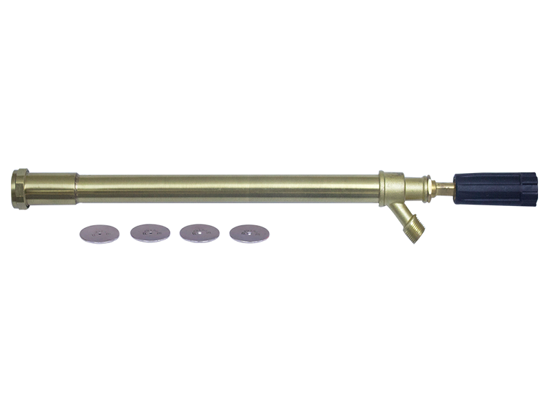 Heavy High Jet Gun Brass 600 mm
